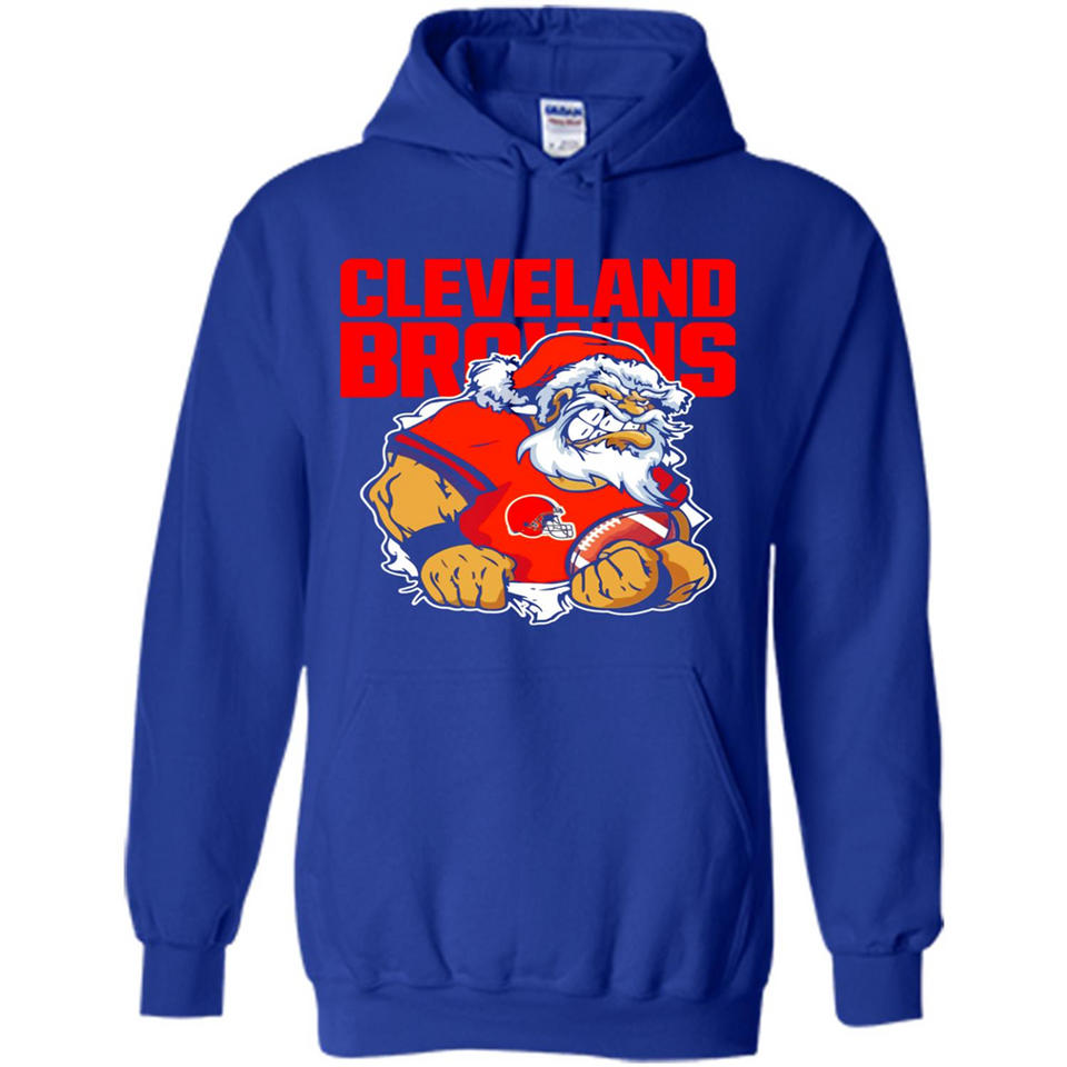 Grumpy Santa Claus Cleveland Browns Football Team PINGPONG