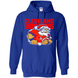 Grumpy Santa Claus Cleveland Browns Football Team PINGPONG