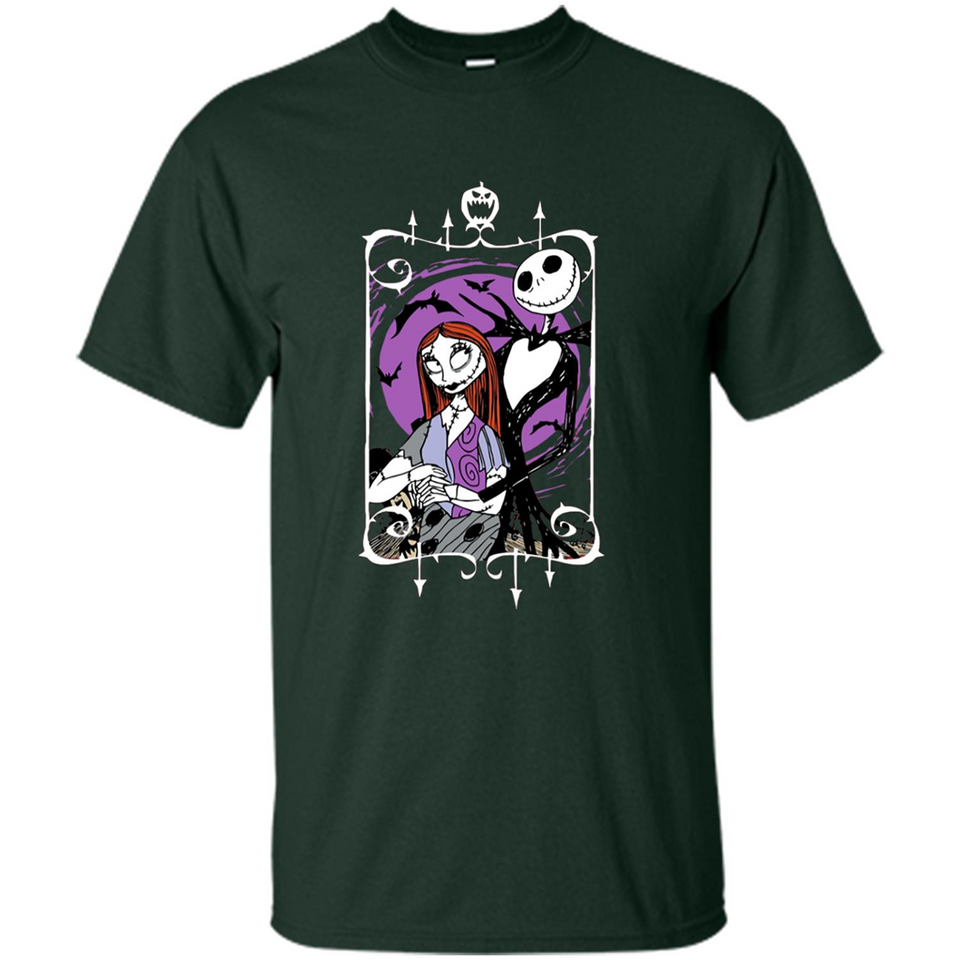 Disney Nightmare Before Christmas Jack And Sally T-Shirt - Shirt