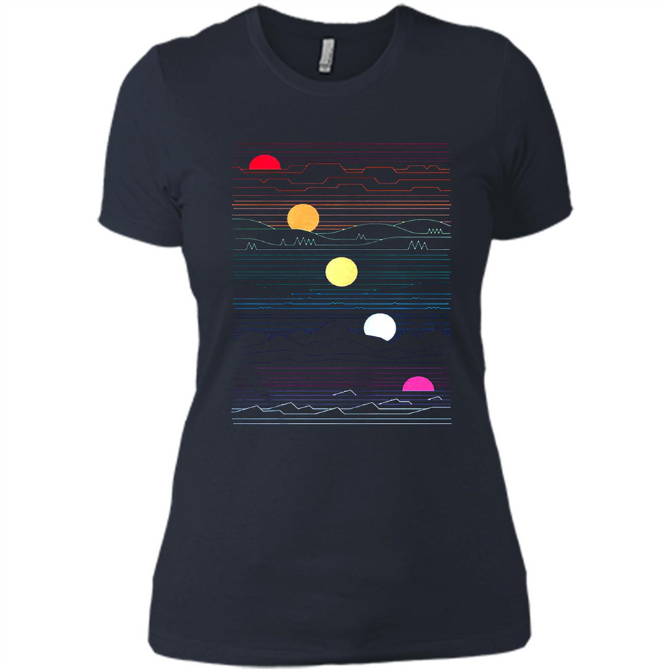 Many lands under one sun shirt Sweatshirt - Ladies' Boyfriend T-Shirt