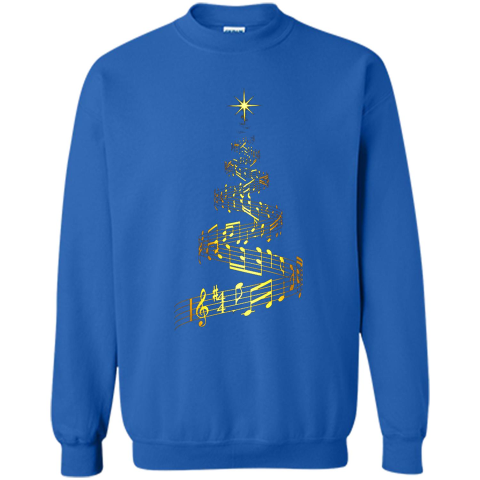 Music Note Christmas Tree Xmas Music Lover Mug PINGPONG - Sweatshirt