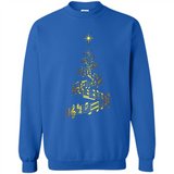 Music Note Christmas Tree Xmas Music Lover Mug PINGPONG - Sweatshirt