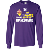 I'm Digging Thanksgiving Cute Turkey Tractor