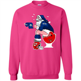 Seattle Seahawks Santa Claus Toilet