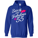 Sassy and Fabulous at 55 - 55th Birthday - Hoodie