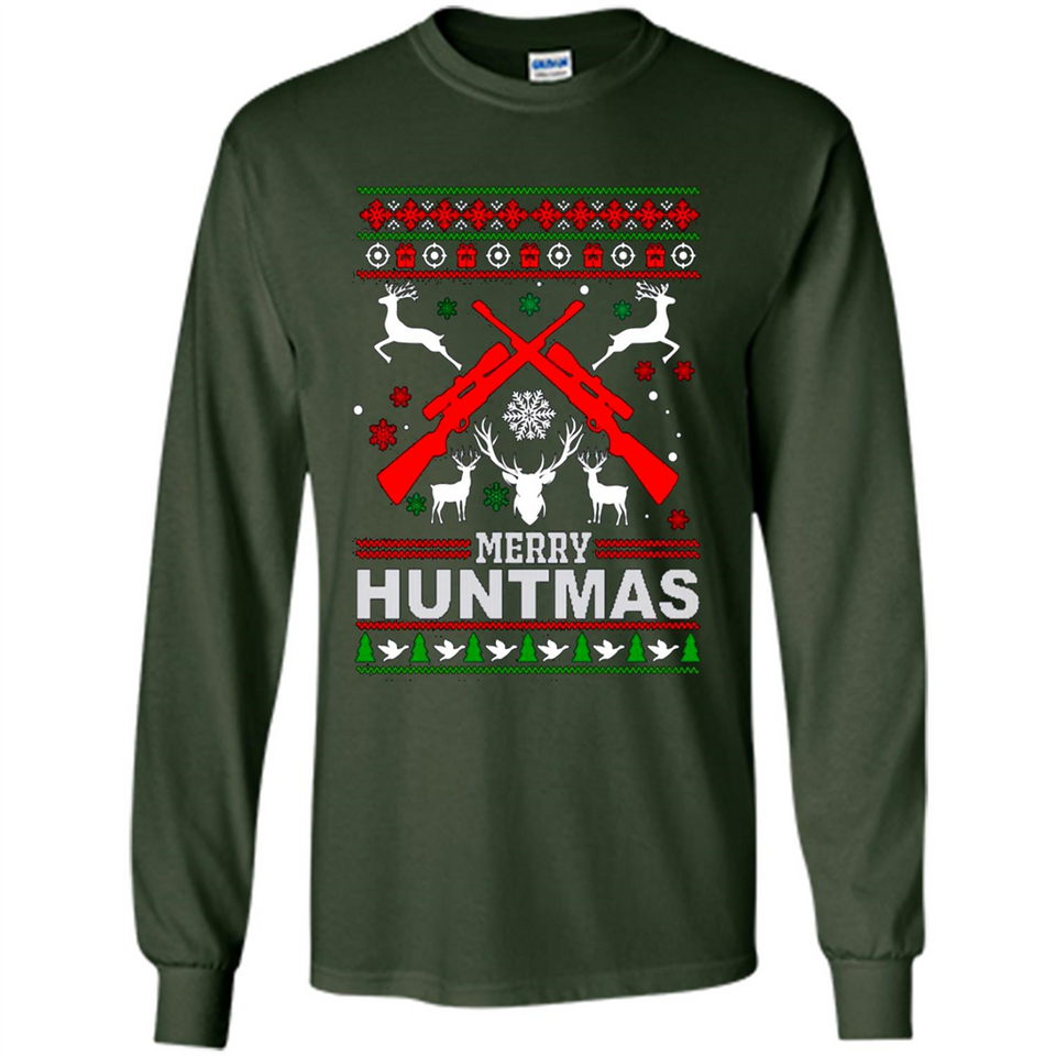 Merry Huntmas Christmas sweater PINGPONG