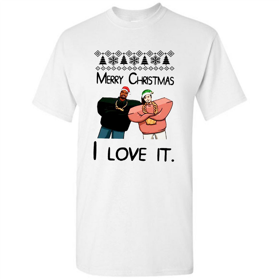 Drake Merry Christmas I love it sweatshirt PINGPONG - Shirt