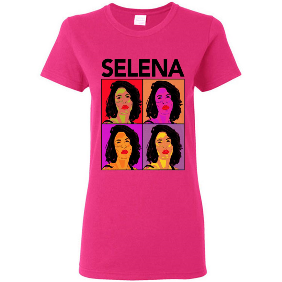 Selena Quintanilla Pop Art - Ladies Short-Sleeve
