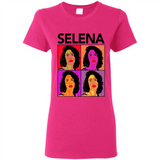 Selena Quintanilla Pop Art - Ladies Short-Sleeve