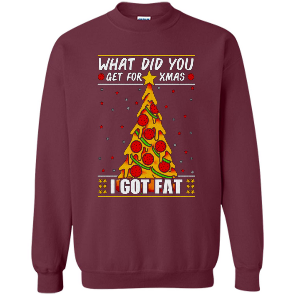 Pizza Ugly Christmas Sweater Perfect Christmas PINGPONG