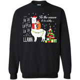 Llama Tis the season to be slothy Christmas sweatshirt PINGPONG - Sweatshirt