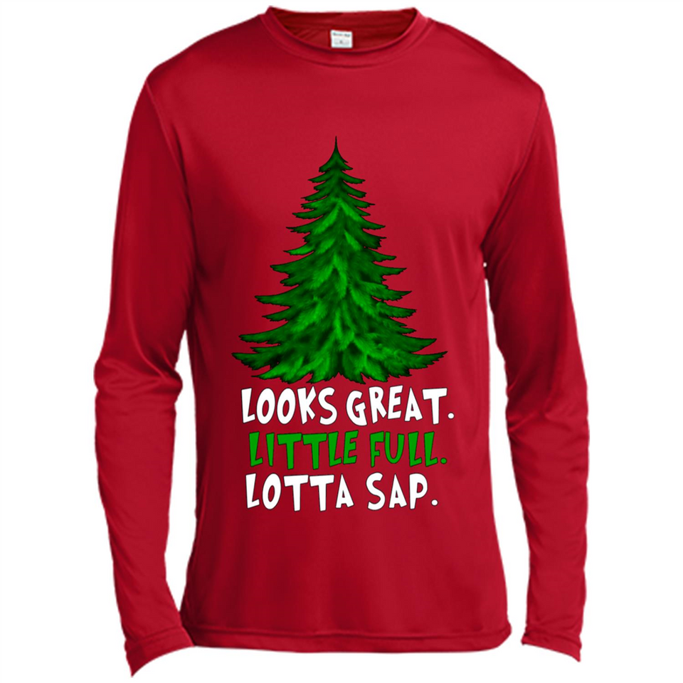 Looks Great Little Full Lotta Sap Funny Christmas PINGPONG