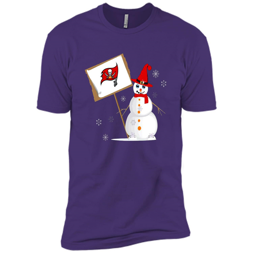 Tampa Bay Buccaneers Snowman Funny