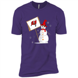 Tampa Bay Buccaneers Snowman Funny