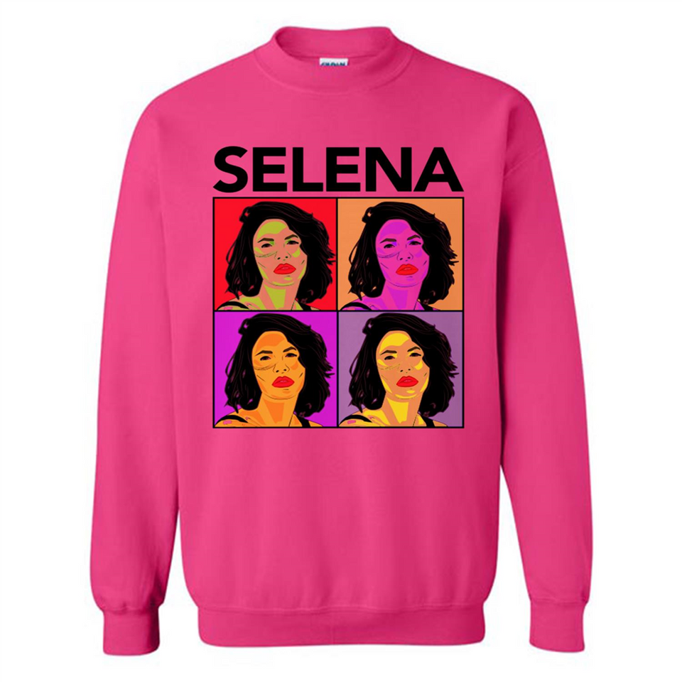 Selena Quintanilla Pop Art - Sweatshirt