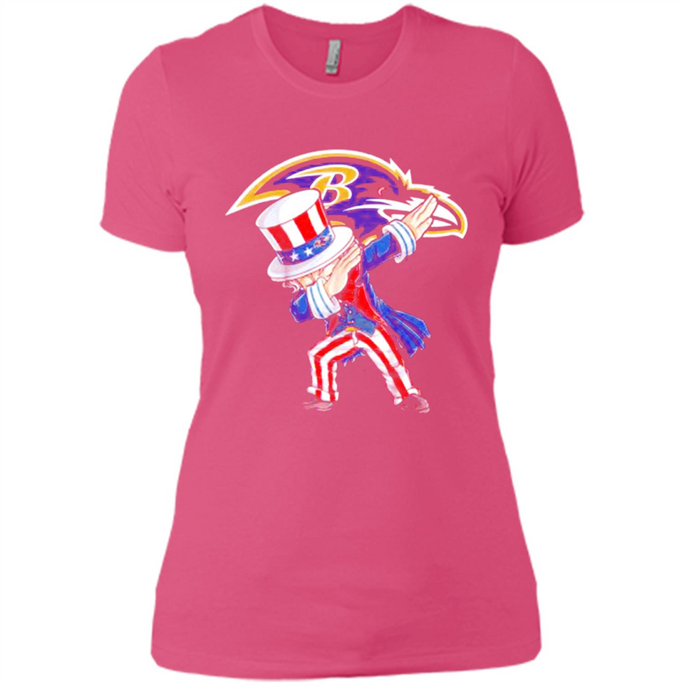 NFL BALTIMORE RAVENS UNCLE SAM DABBING INDEPENDENCE DAY