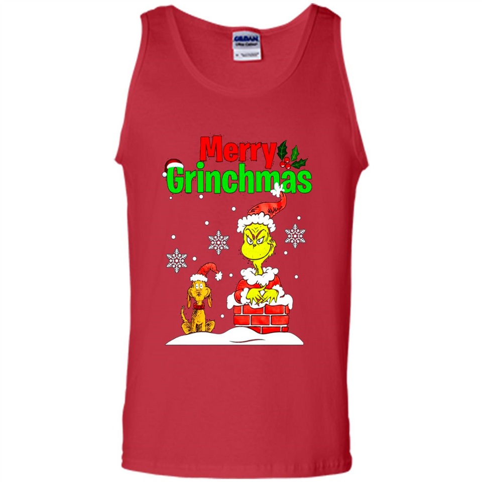 Merry Grinchmas Not Merry Christmas sweater PINGPONG