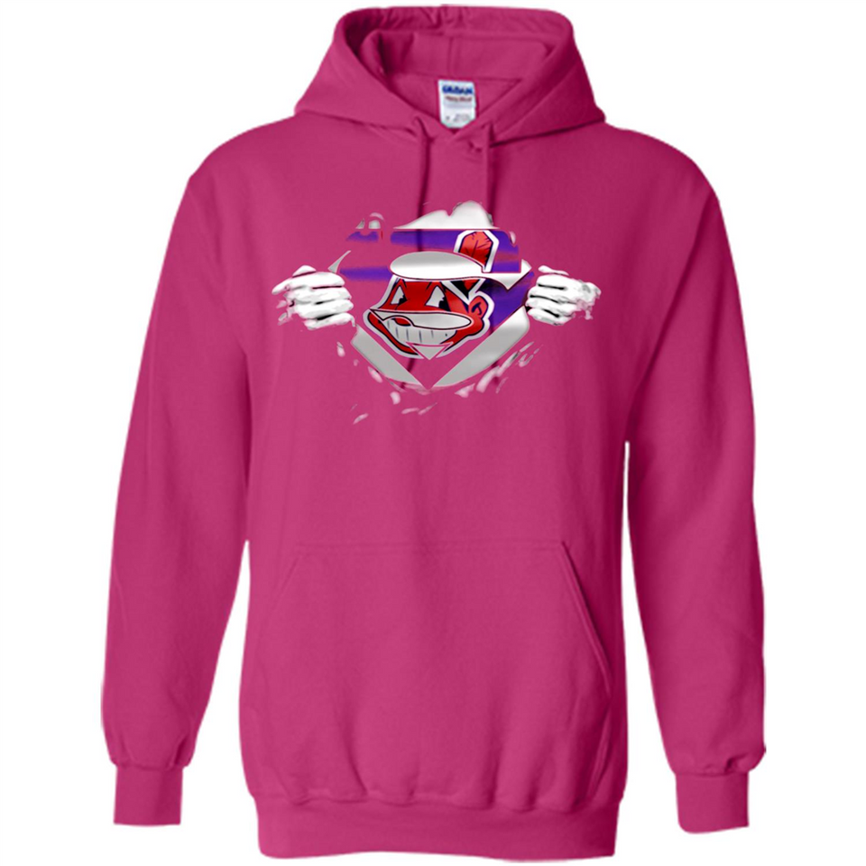 Cleveland Indians And Superman Fans - Hoodie