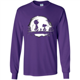 Snoopy The Peanuts Walking To The Moon