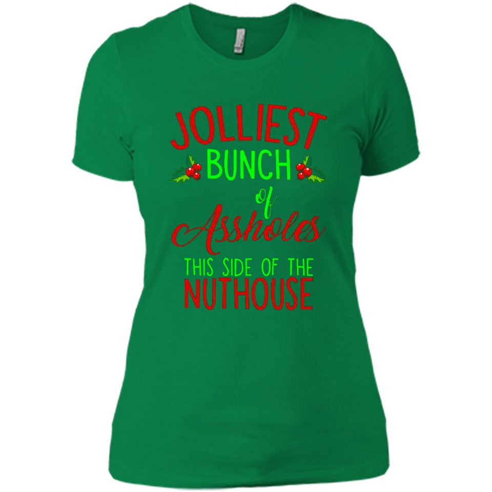 Jolliest Bunch Of Assholes This Side Of The Nuthouse Shirt PINGPONG - Ladies' Boyfriend T-Shirt