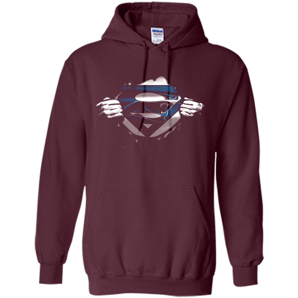 Carolina Panthers And Superman Fans - Hoodie