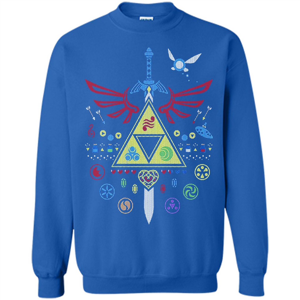 Song of Christmas Time the Legend of Zelda Ugly Sweater Perfect Christmas - Sweatshirt
