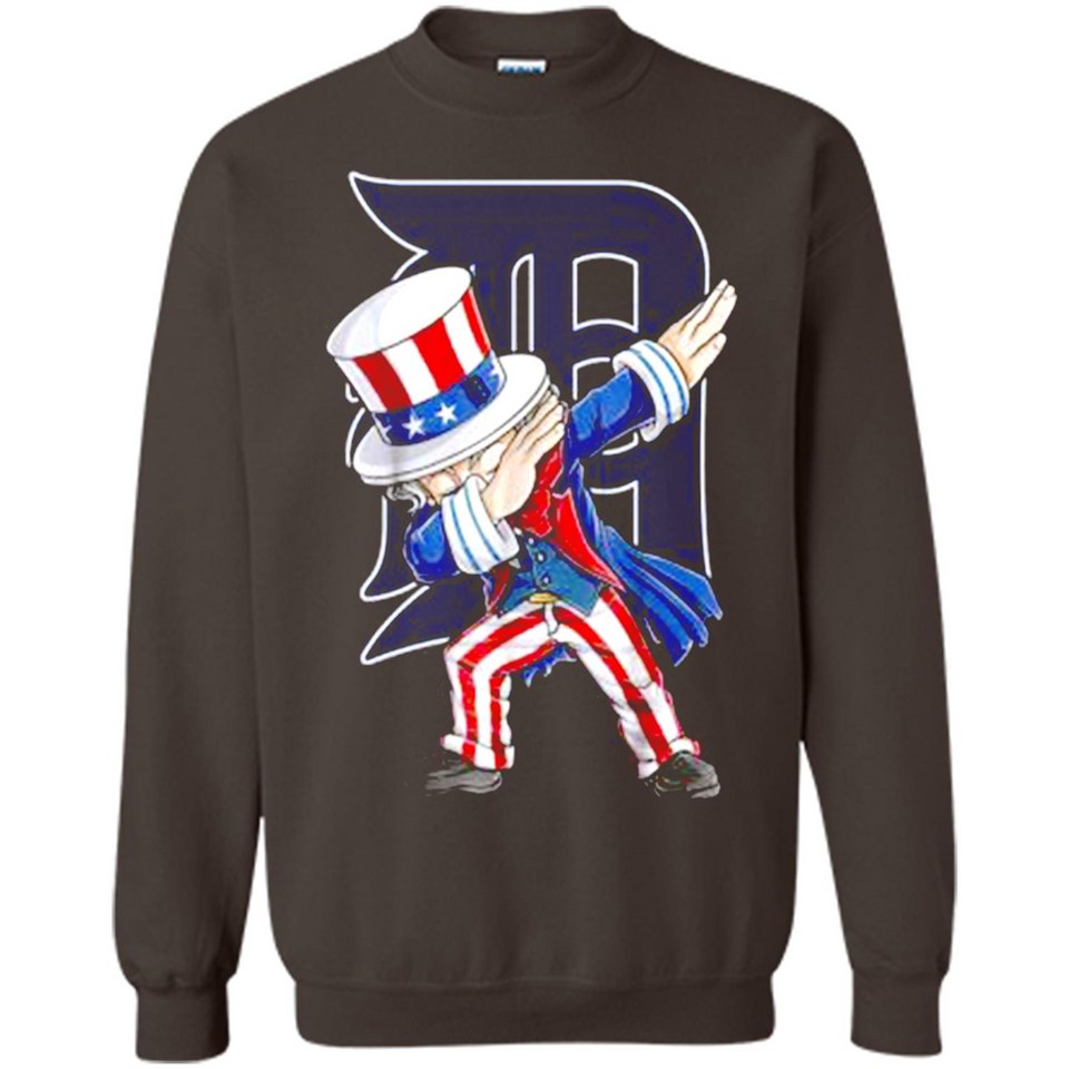 MLB DETROIT TIGERS UNCLE SAM DABBING INDEPENDENCE DAY