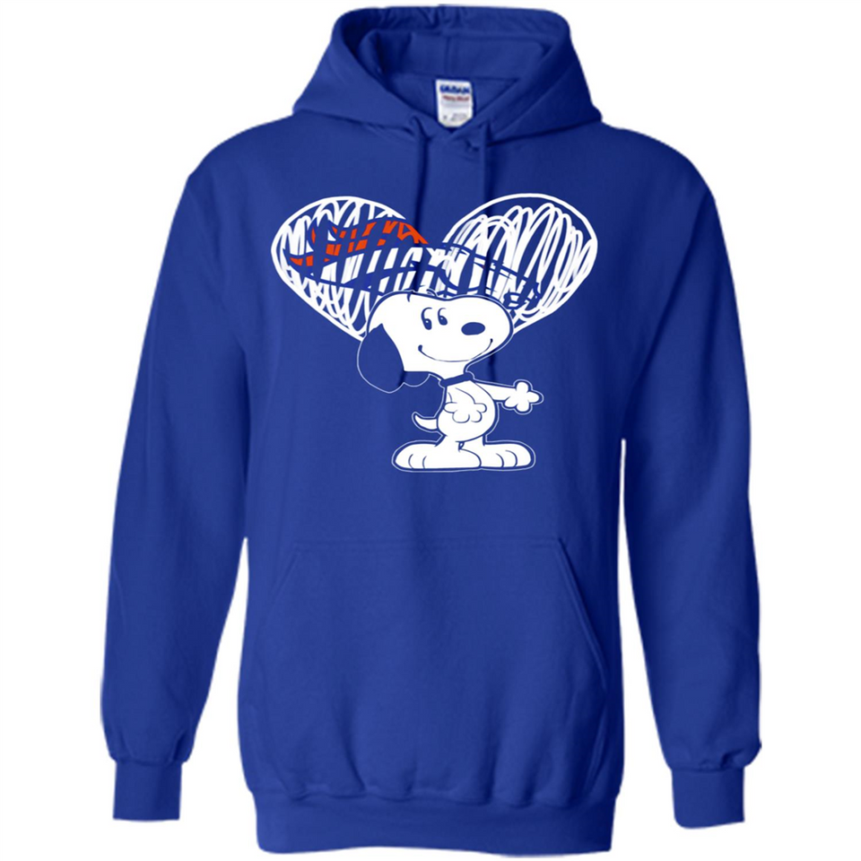I LOVE DENVER BRONCOS SNOOPY IN MY HEART NFL