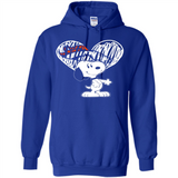 I LOVE DENVER BRONCOS SNOOPY IN MY HEART NFL