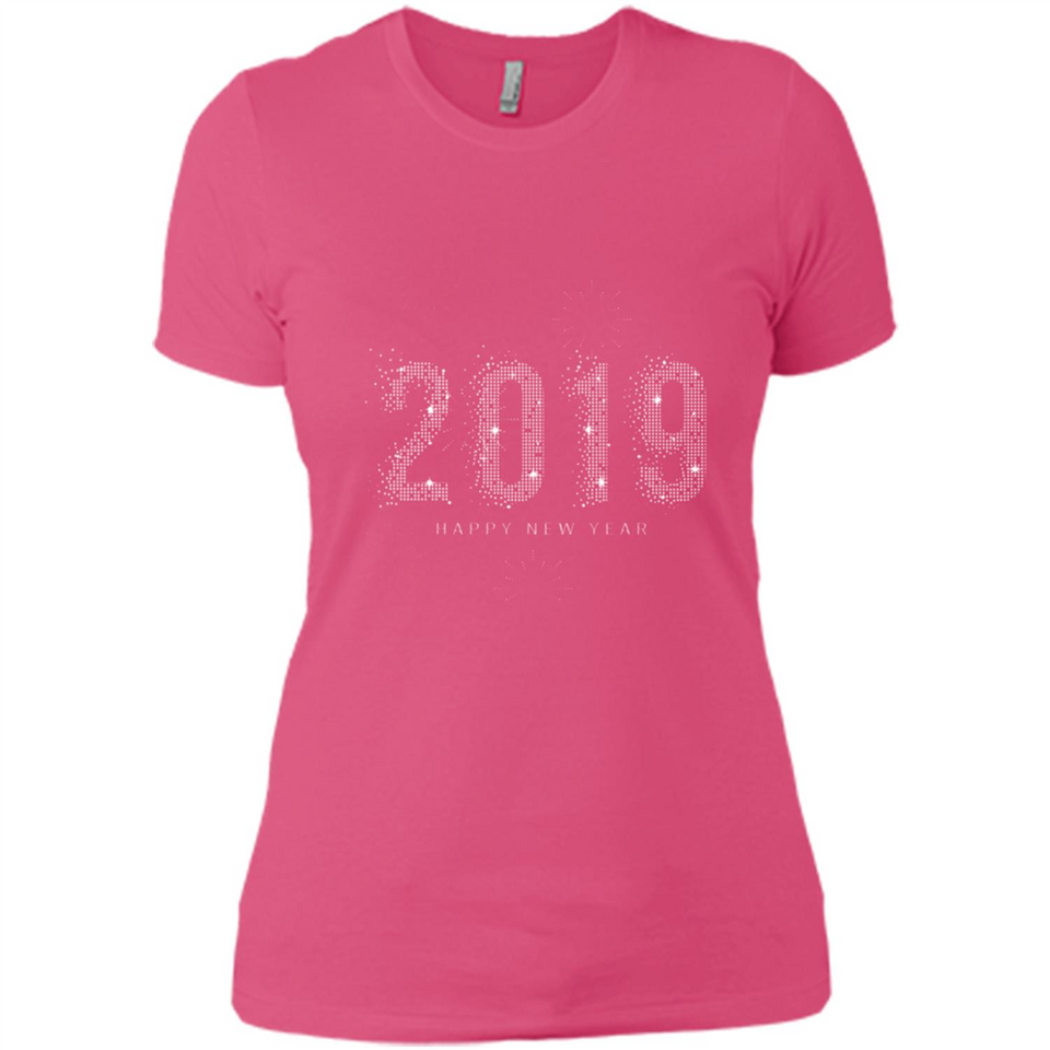 Happy New Year 2019 Sparkle Firework PINGPONG