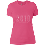 Happy New Year 2019 Sparkle Firework PINGPONG