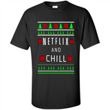 Netflix And Chill Christmas sweater PINGPONG