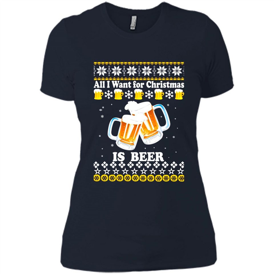 All I want for Christmas is Beer Sweater PINGPONG