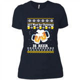 All I want for Christmas is Beer Sweater PINGPONG