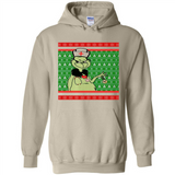 Grinch Nurse Ugly Christmas Sporty T-Shirt PINGPONG - Hoodie