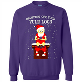 Santa Dropping Off Your Yule Logs