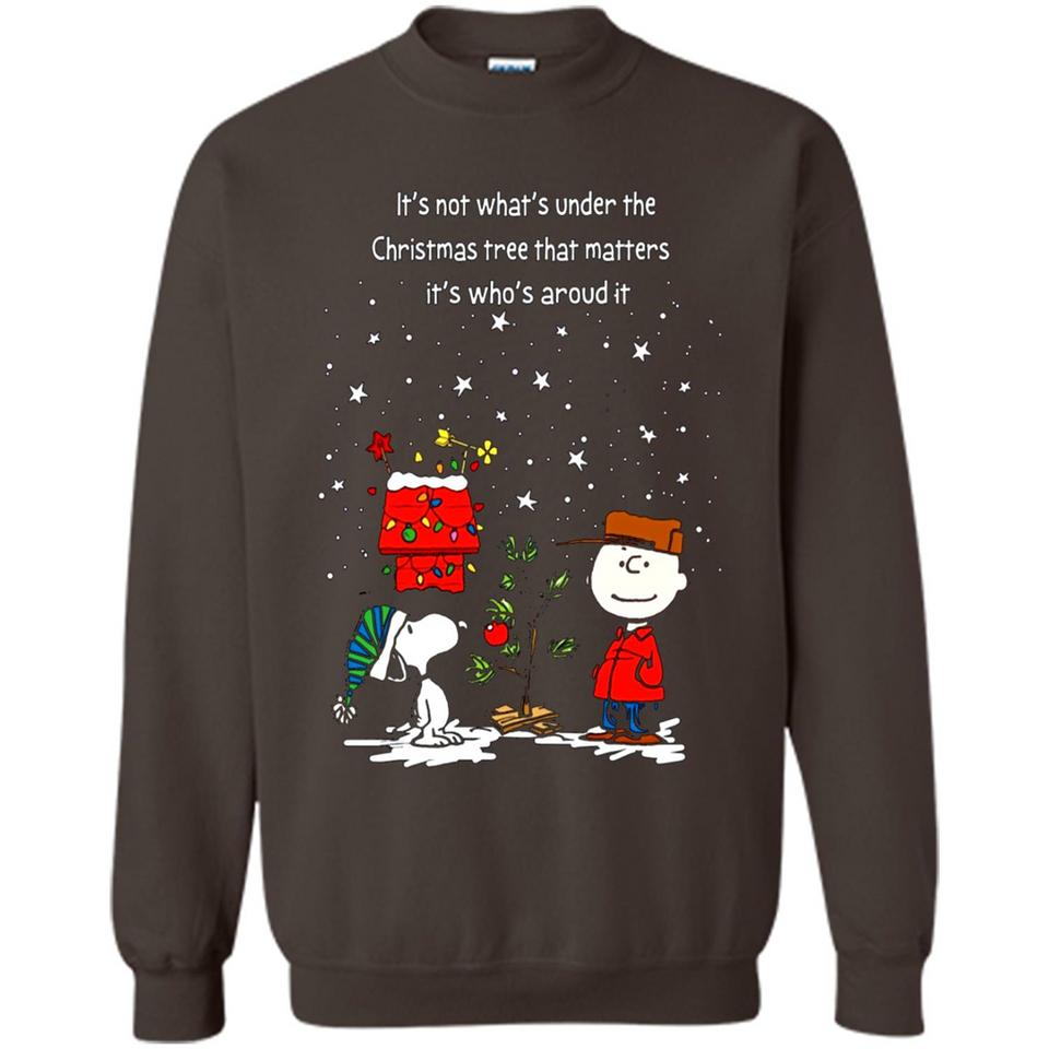 It’s Not What’s Under The Christmas Tree Snoopy Charlie Brown PING PONG