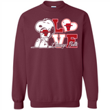 Snoopy loves NBA Chicago Bulls - Sweatshirt