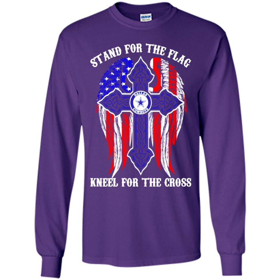 Dallas Cowboys - stand for the flag kneel for the cross