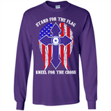Dallas Cowboys - stand for the flag kneel for the cross