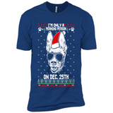 Morning Person Pharaoh Hound Funny Xmas - Premium Short Sleeve T-Shirt