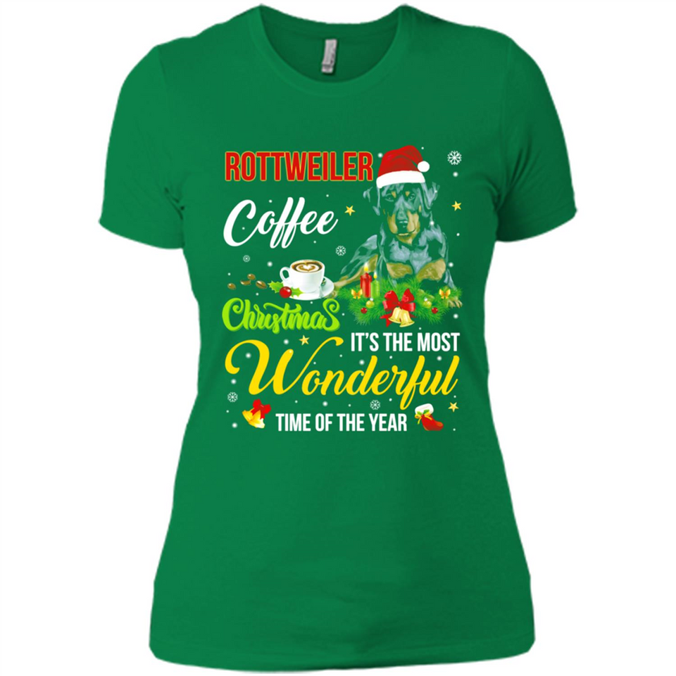 Rottweiler Coffee Wonderful Christmas