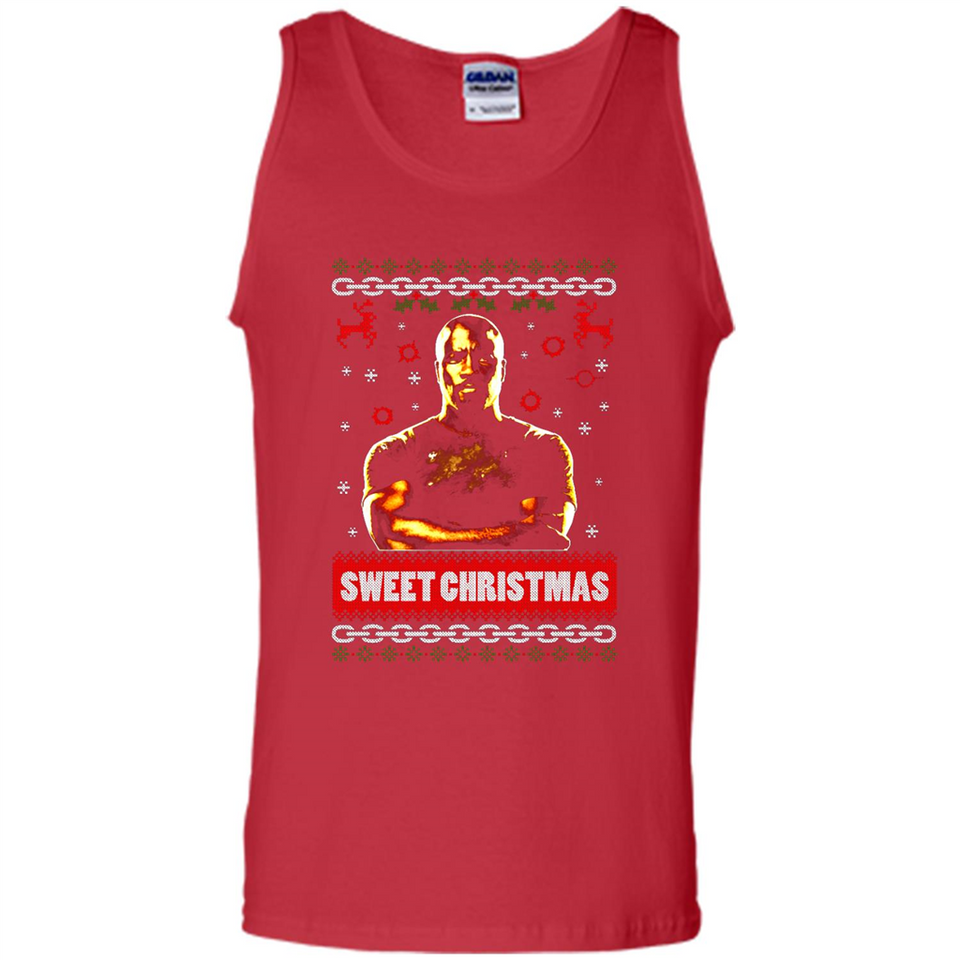 Christmas Ugly Sweater Floyd Mayweather Sweet Christmas - Tank Top