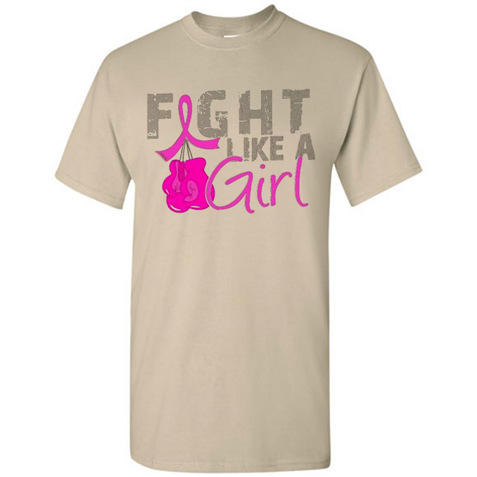 Fight Like A Girl Breast Cancer Awareness - Shirt