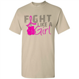 Fight Like A Girl Breast Cancer Awareness - Shirt