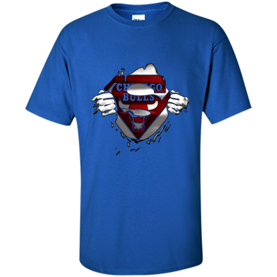 Chicago Bulls And Superman Fans - Shirt