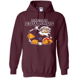 Grumpy Santa Claus Dallas Cowboys Football Team PINGPONG