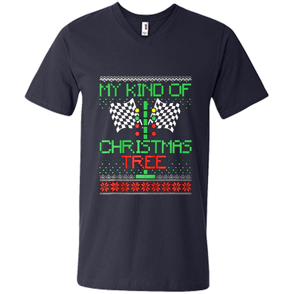 Funny Drag Racing Ugly Christmas Holiday Tree PING PONG