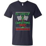 Funny Drag Racing Ugly Christmas Holiday Tree PING PONG