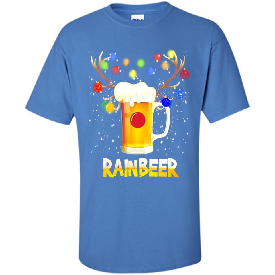 Rainbeer Christmas Reindeer Beer Drinking